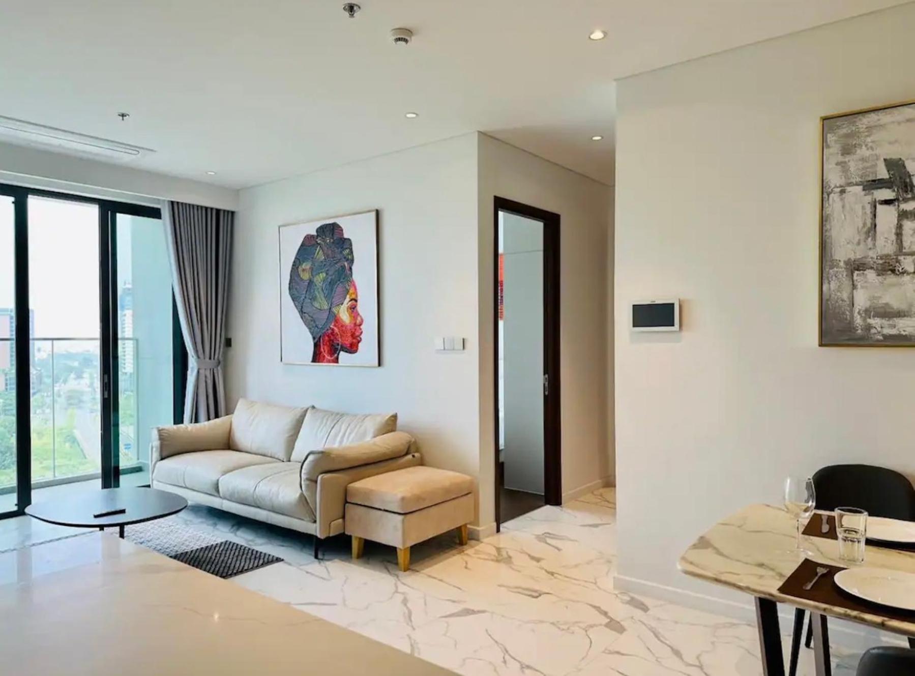 The Crest-Central Saigon Riverside -Free Pool-Gym-Sauna Room-Yoga Room Thành Pho Ho Chí Minh Esterno foto