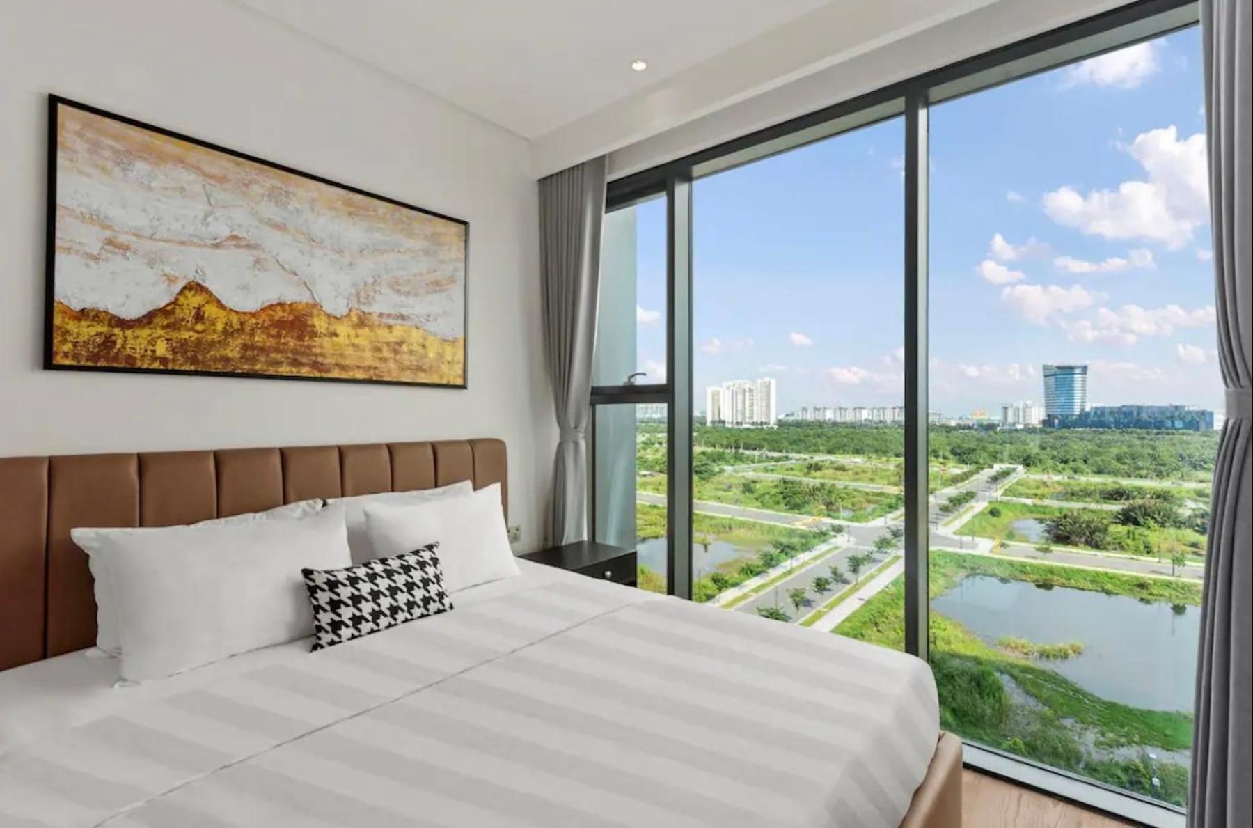 The Crest-Central Saigon Riverside -Free Pool-Gym-Sauna Room-Yoga Room Thành Pho Ho Chí Minh Esterno foto